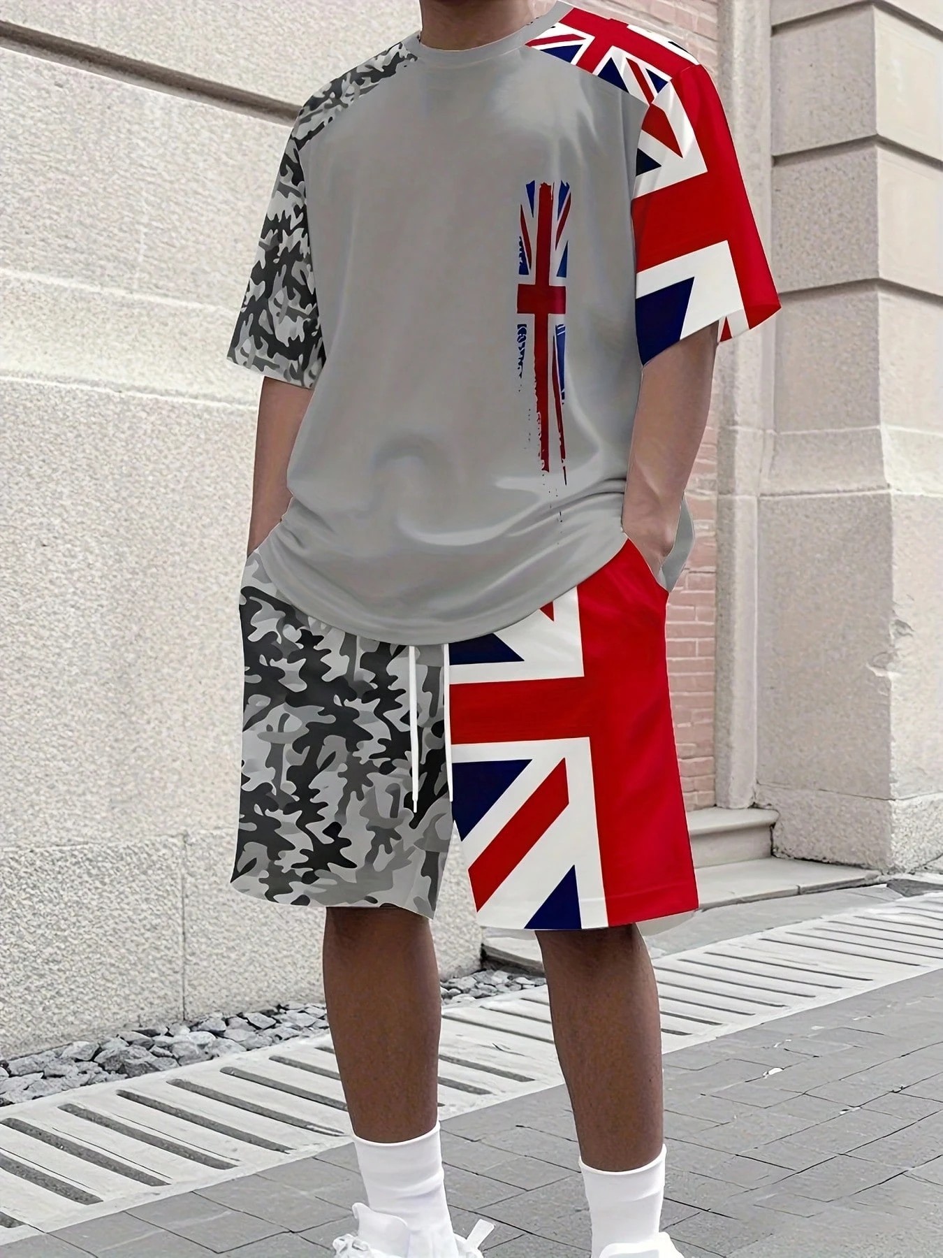 Street Fashion Summer 2026 - Conjunto Masculino de Verão 2026 Novo