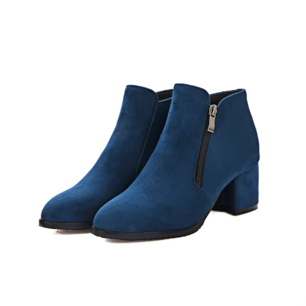 Street Fashion Plus Size - Botas Femininas Modernas de Tamanho Grande