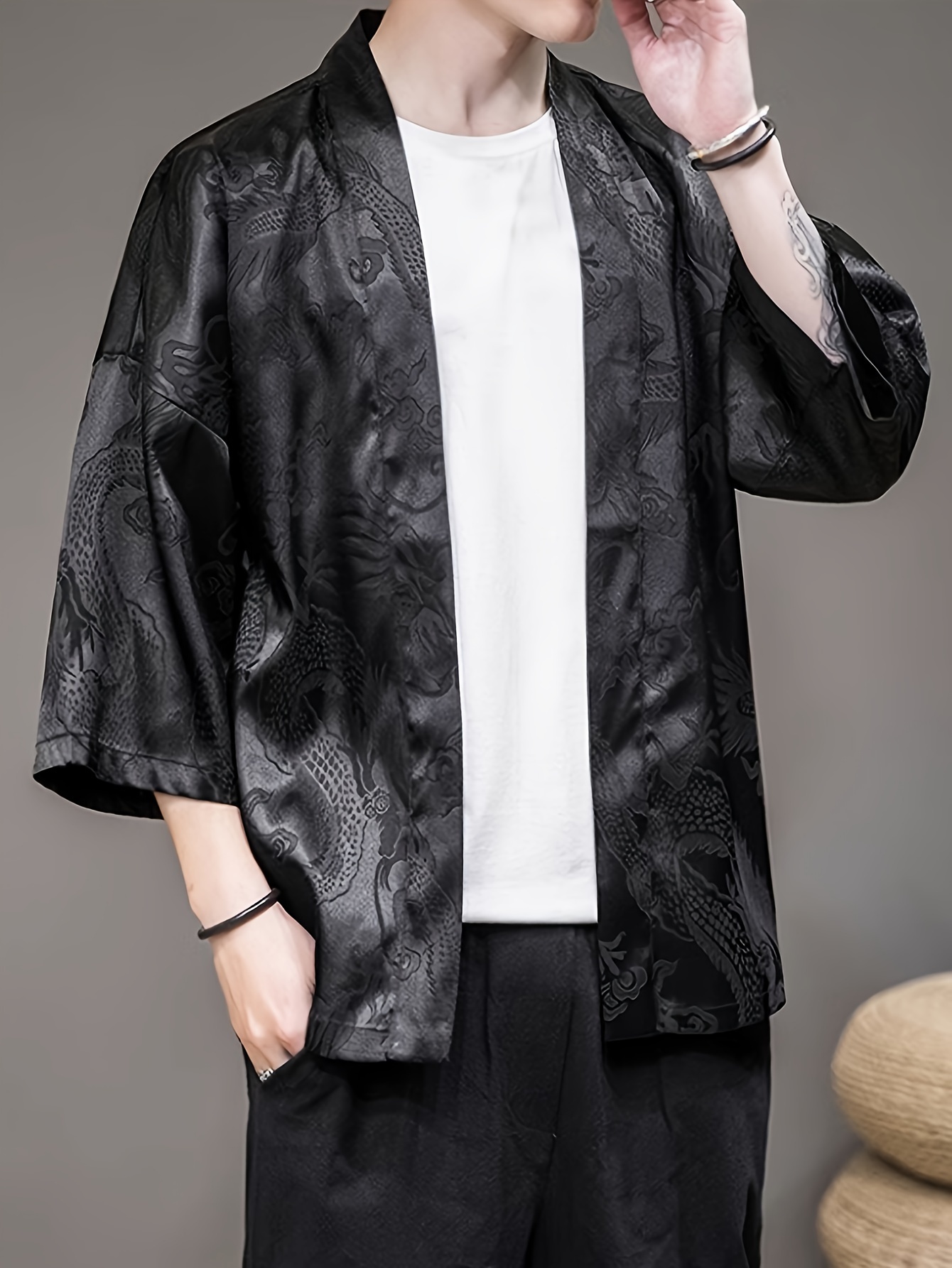 Street Fashion Summer 2026 - Kimono Masculino de Verão 2026 com