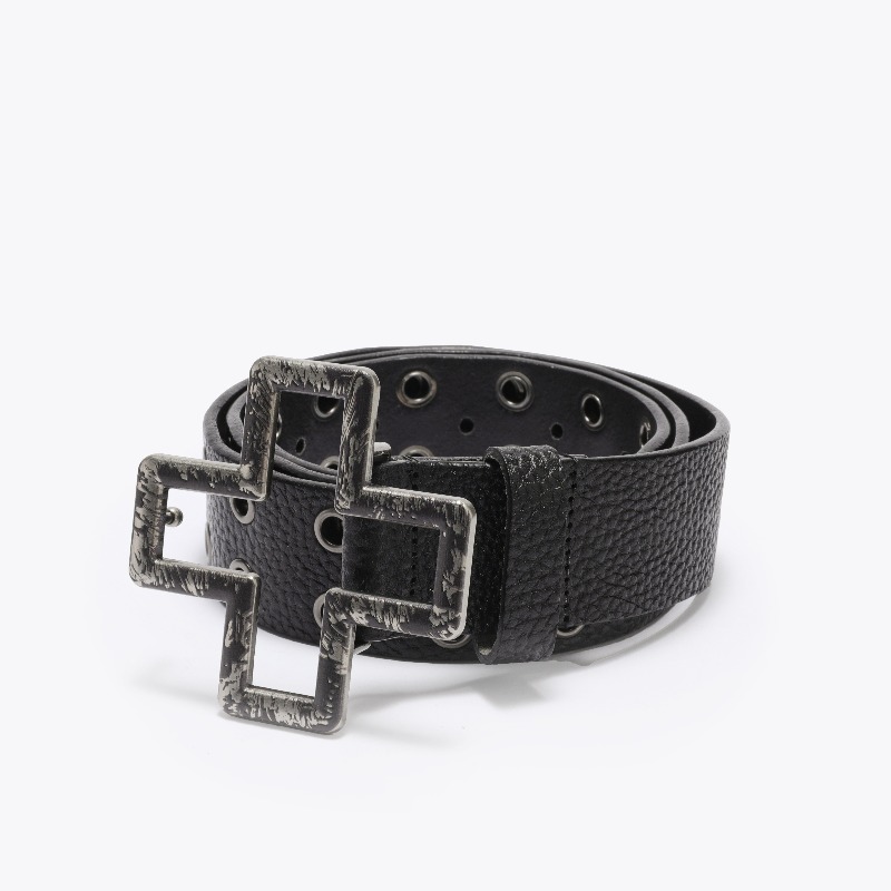 Street Fashion Shibuya - Novo Cinto Masculino com Botões Duplos
