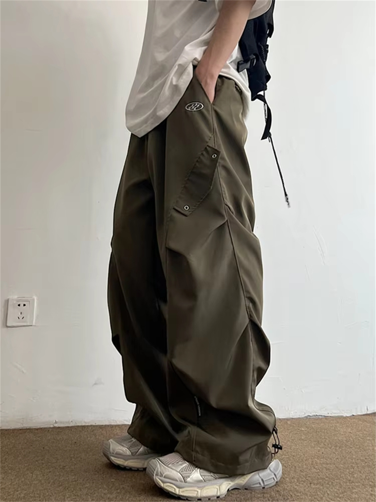 Techwear Pants Tactical - Calças Cargo Techwear Masculinas Estilo Hip