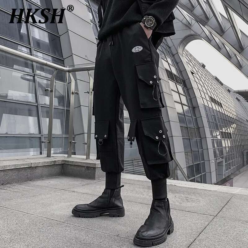 Techwear Pants Tactical - Hksh primavera novo estilo safari calças