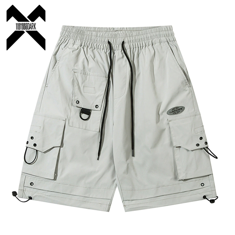 Techwear Pants Tactical - 2025 verão carga shorts dos homens