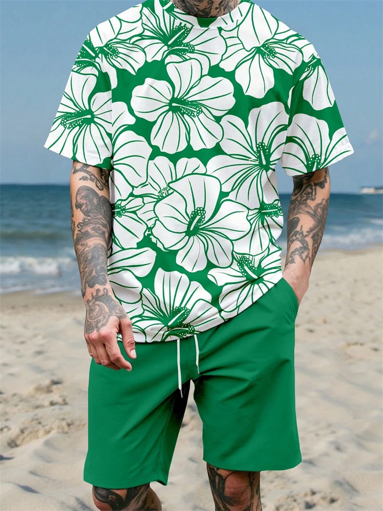 Street Fashion Summer 2026 - Novo Terno Masculino 2026 com Estampas