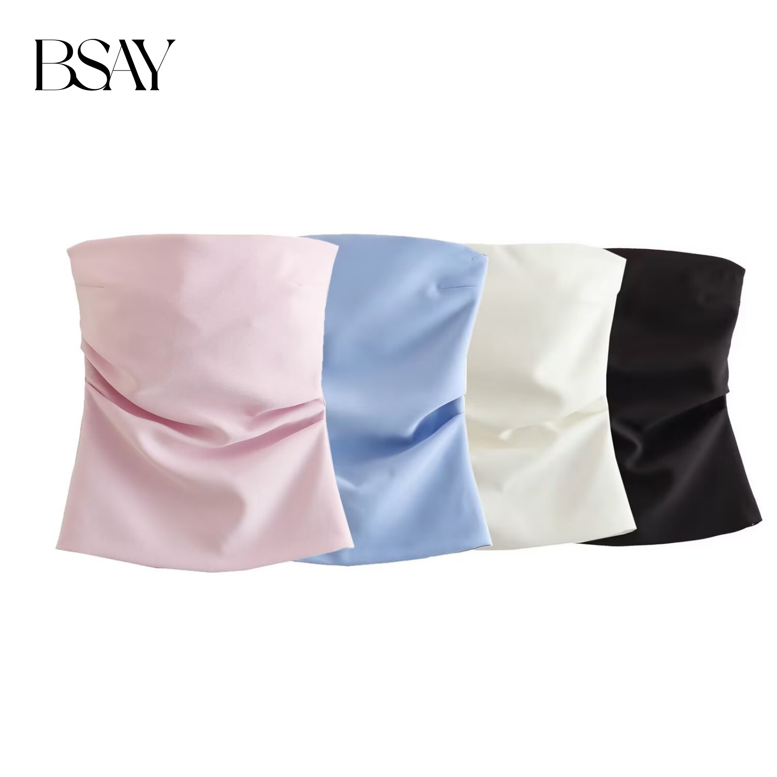 Street Fashion Vest - Bsay moda feminina verão novo zíper