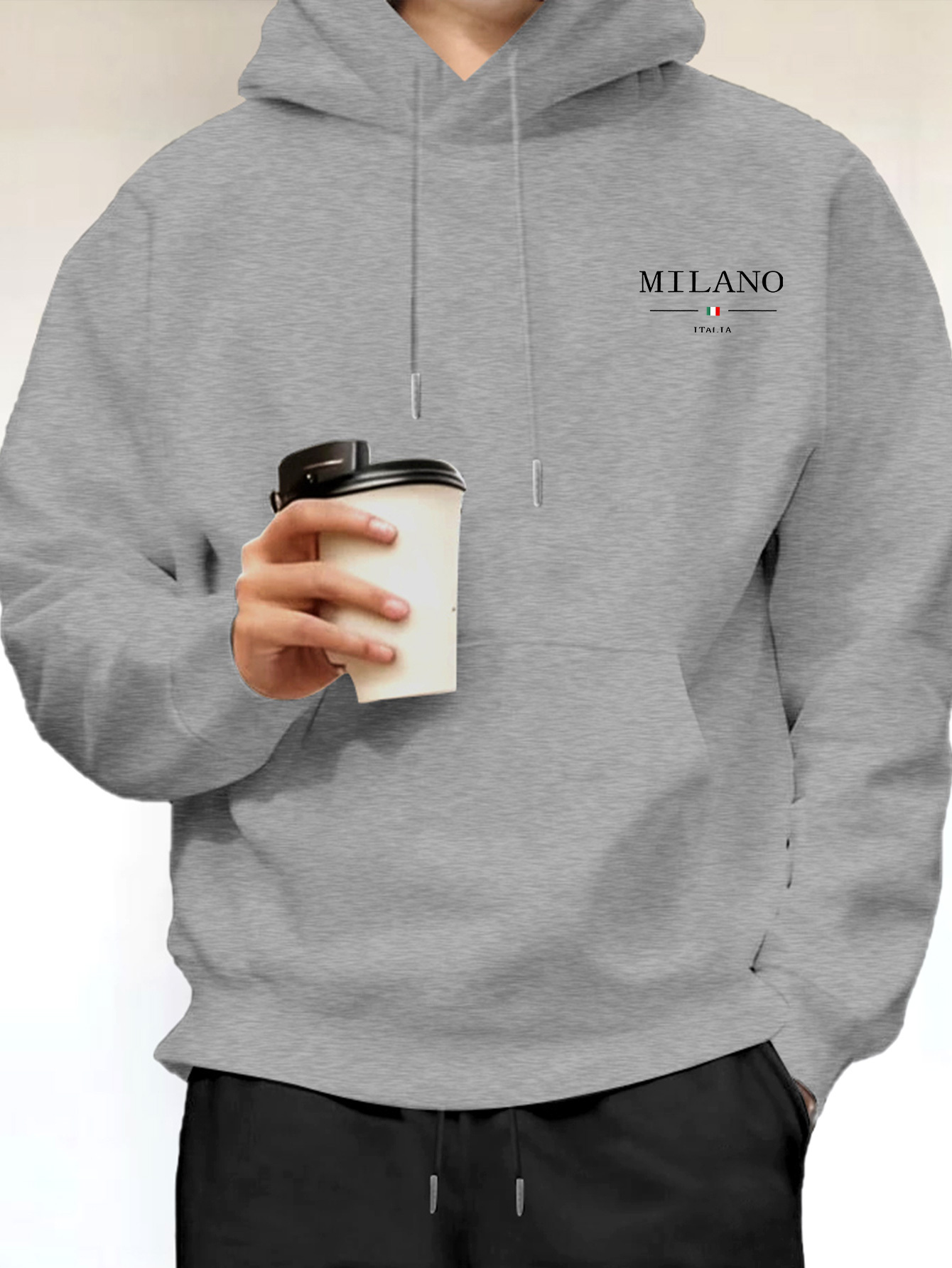 Moletom Masculino Minimalista  - Street Fashion Milan avaliação e preço