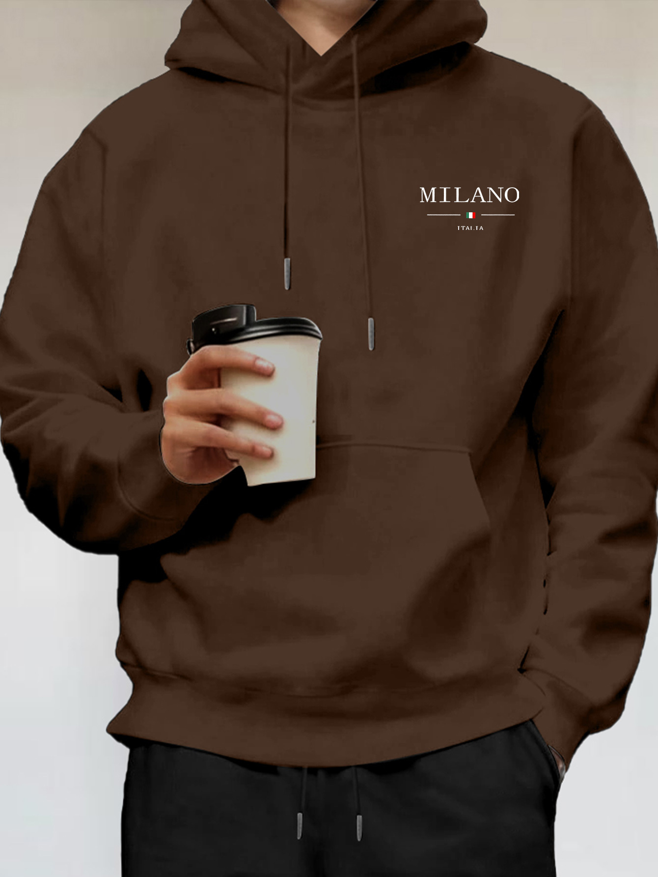 Moletom Masculino Minimalista  - Street Fashion Milan avaliação e preço