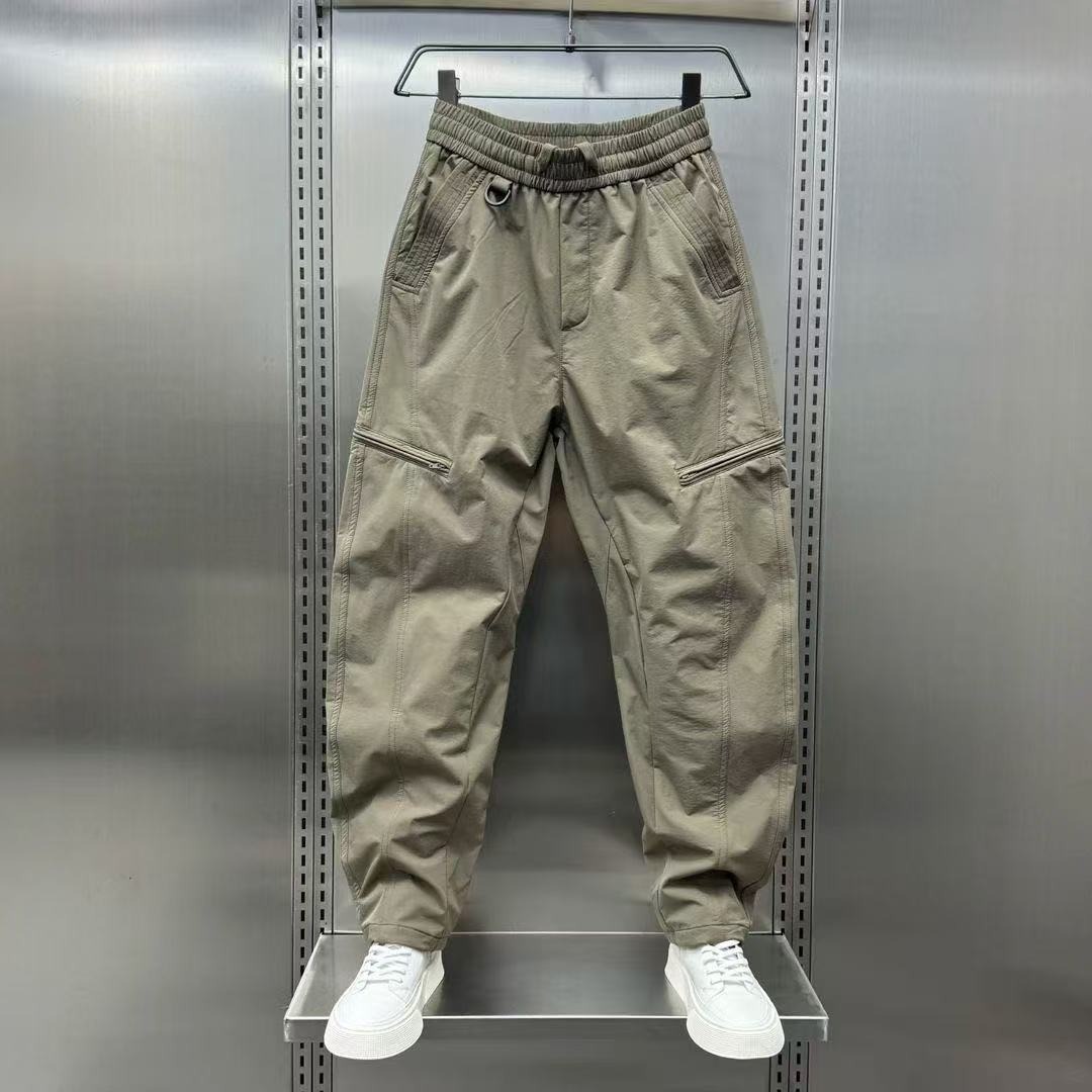 Novos homens calças casuais mo - Street Fashion Korea avaliação e preço