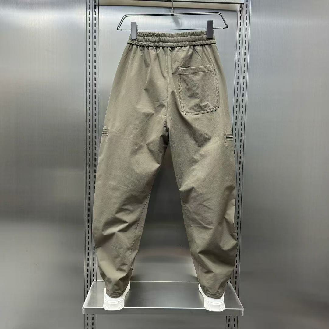 Novos homens calças casuais mo - Street Fashion Korea avaliação e preço