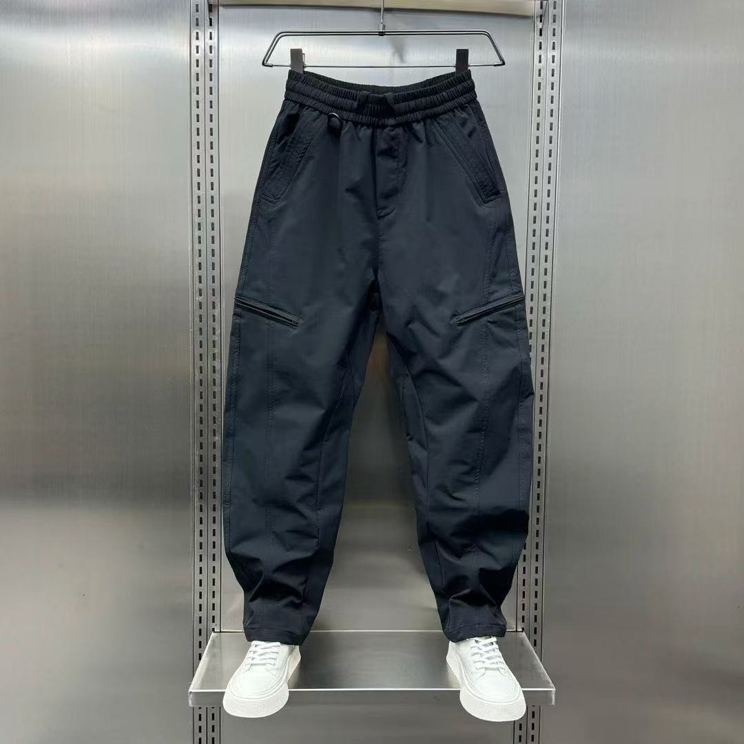 Novos homens calças casuais mo - Street Fashion Korea avaliação e preço