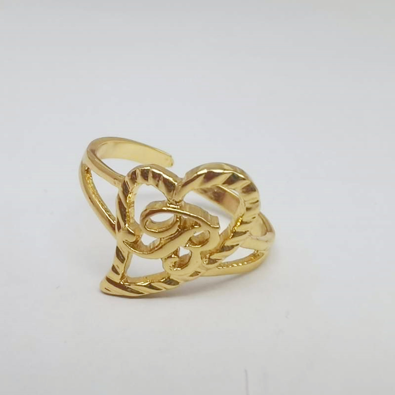 Duoying-Custom Initial Letter  - Street Fashion Rings avaliação e preço