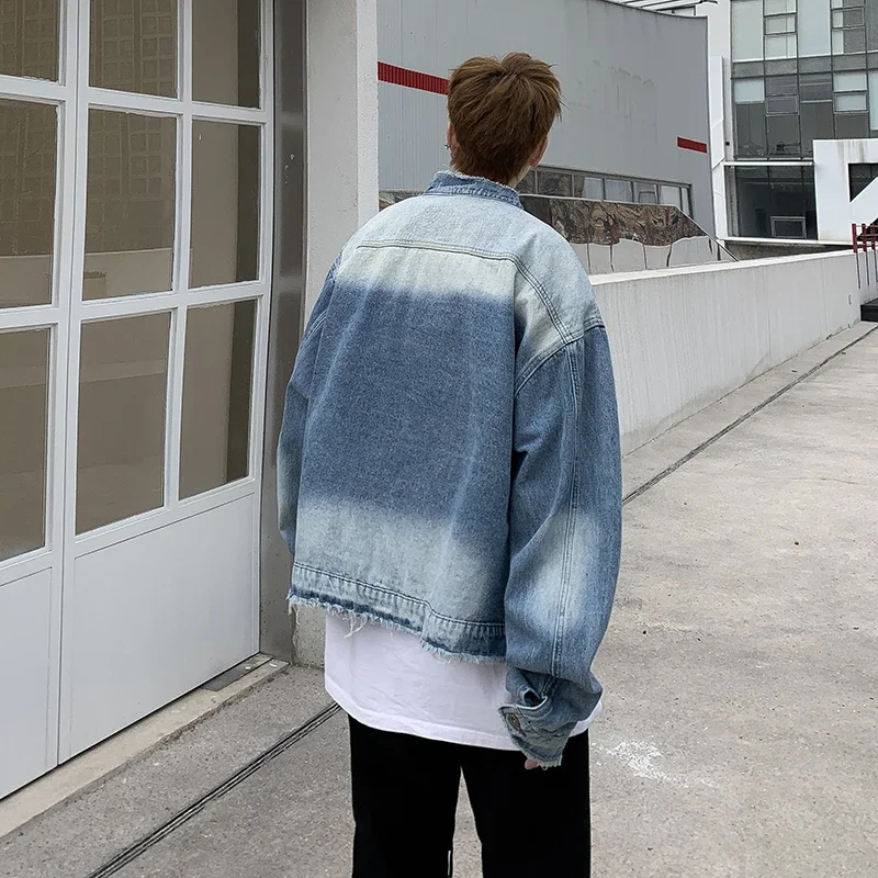 Jaqueta Jeans Masculina Americ - Street Fashion Jacket Men avaliação e preço