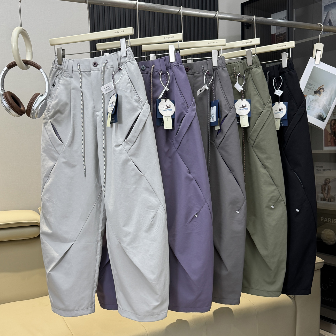 Masculino feminino leve imperm - Techwear Pants Tactical avaliação e preço