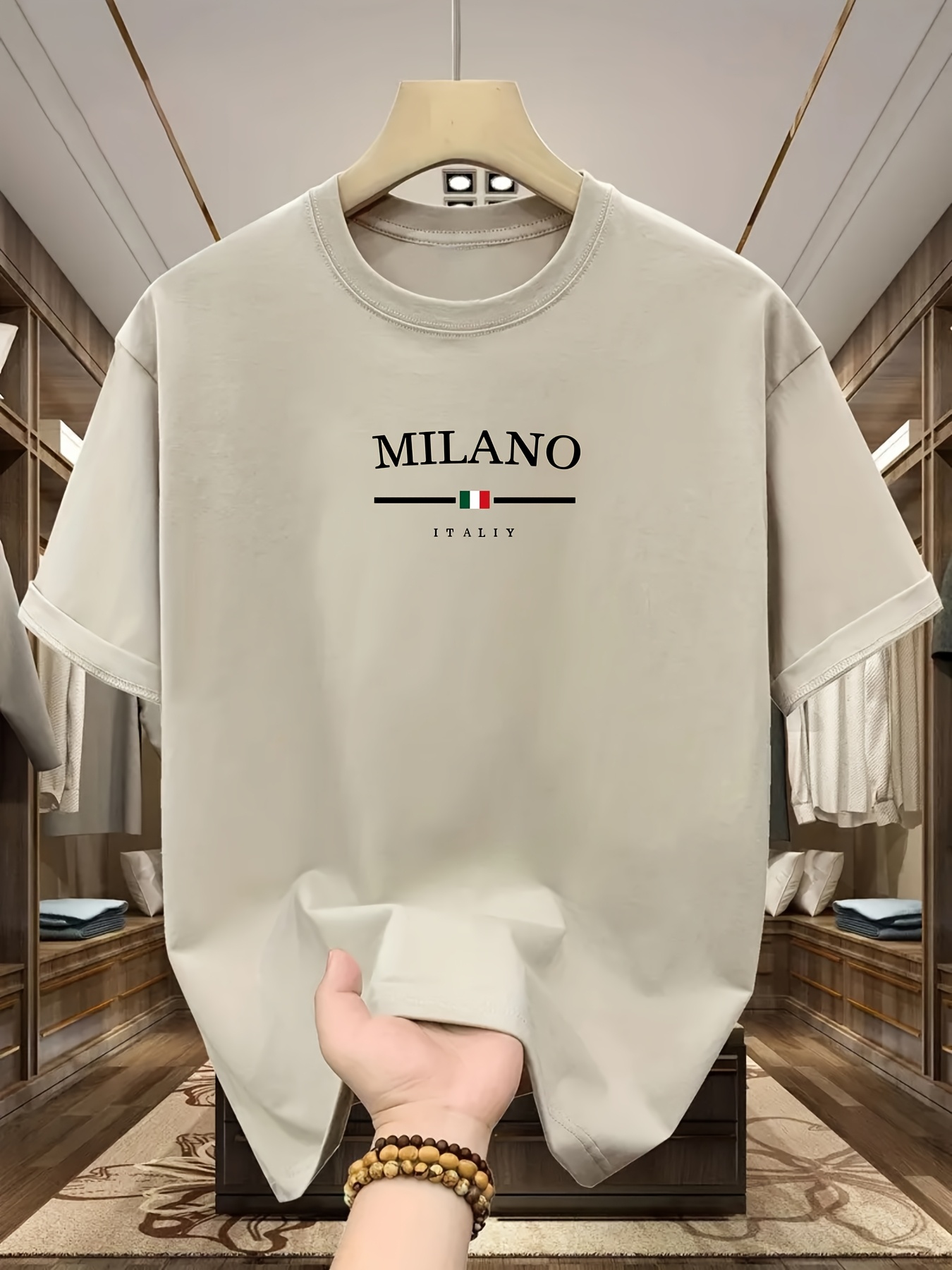 100% algodão puro masculino mo - Street Fashion Milan avaliação e preço