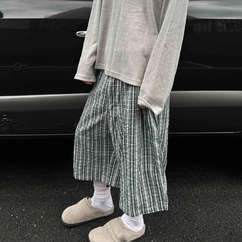 LUZHEN 2026 Calças Curtas Masc - Street Fashion Korea avaliação e preço