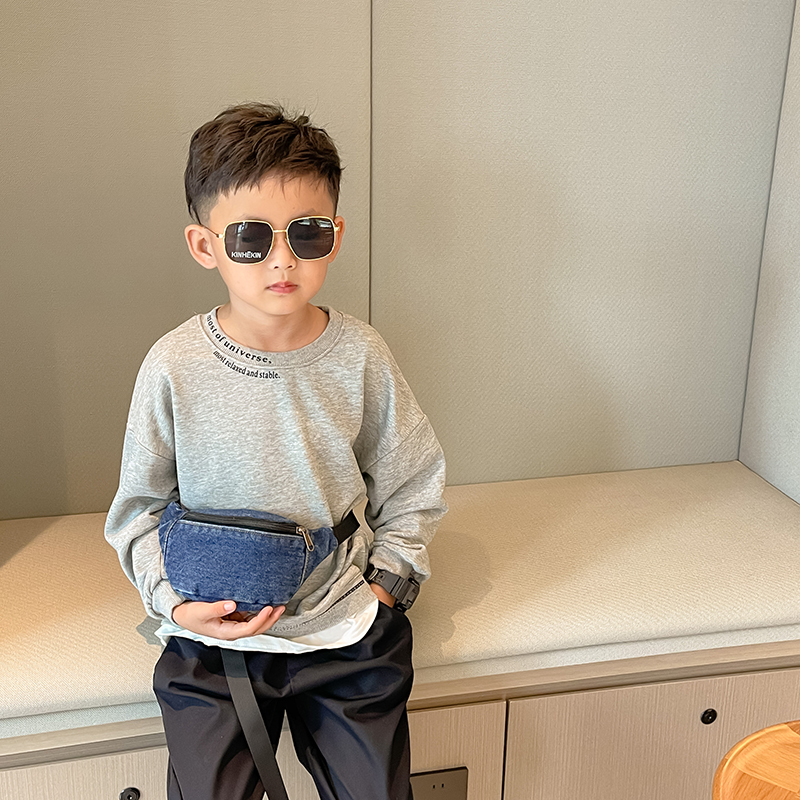 Bolsas de Cintura de Denim par - Street Fashion Kids avaliação e preço