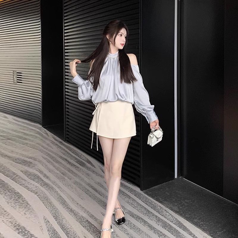 Blusas femininas de manga comp - Street Fashion Korea avaliação e preço