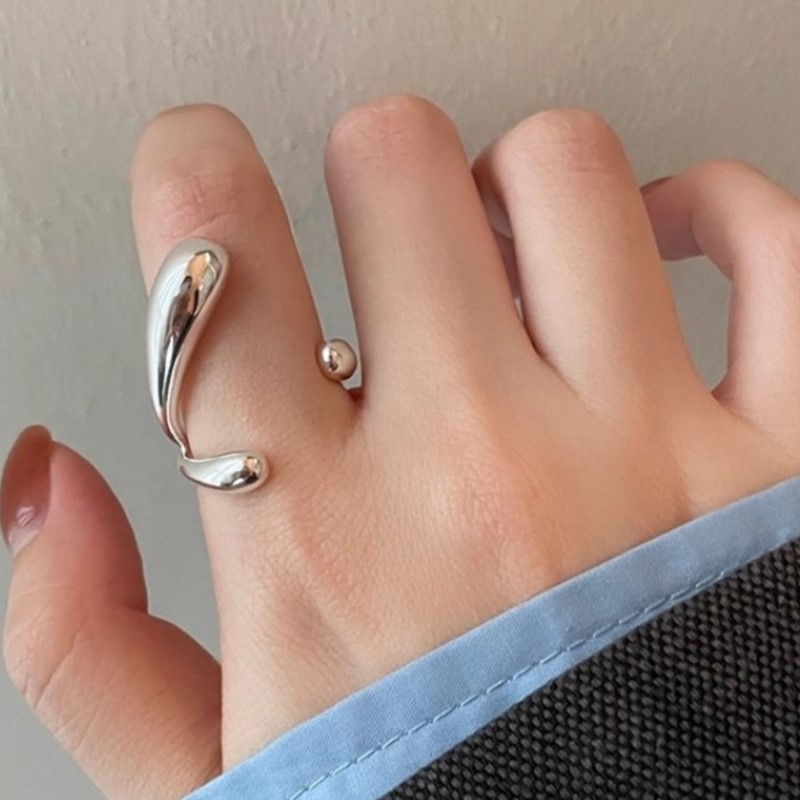 Panjbj 925 prata esterlina ane - Street Fashion Rings avaliação e preço
