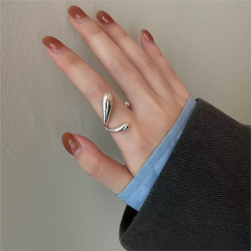 Panjbj 925 prata esterlina ane - Street Fashion Rings avaliação e preço