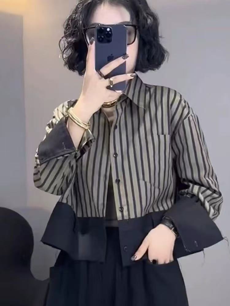 Design retro jaquetas curtas c - Street Fashion Korea avaliação e preço