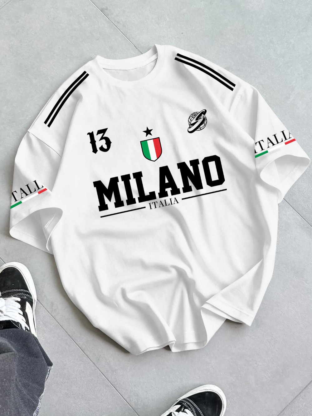 Camiseta Masculina Criativa de - Street Fashion Milan avaliação e preço