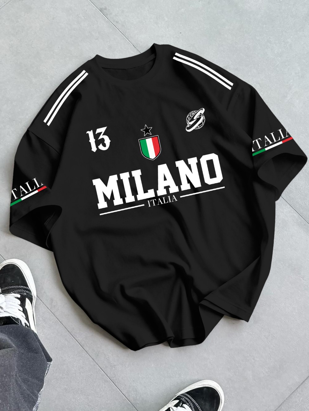 Camiseta Masculina Criativa de - Street Fashion Milan avaliação e preço