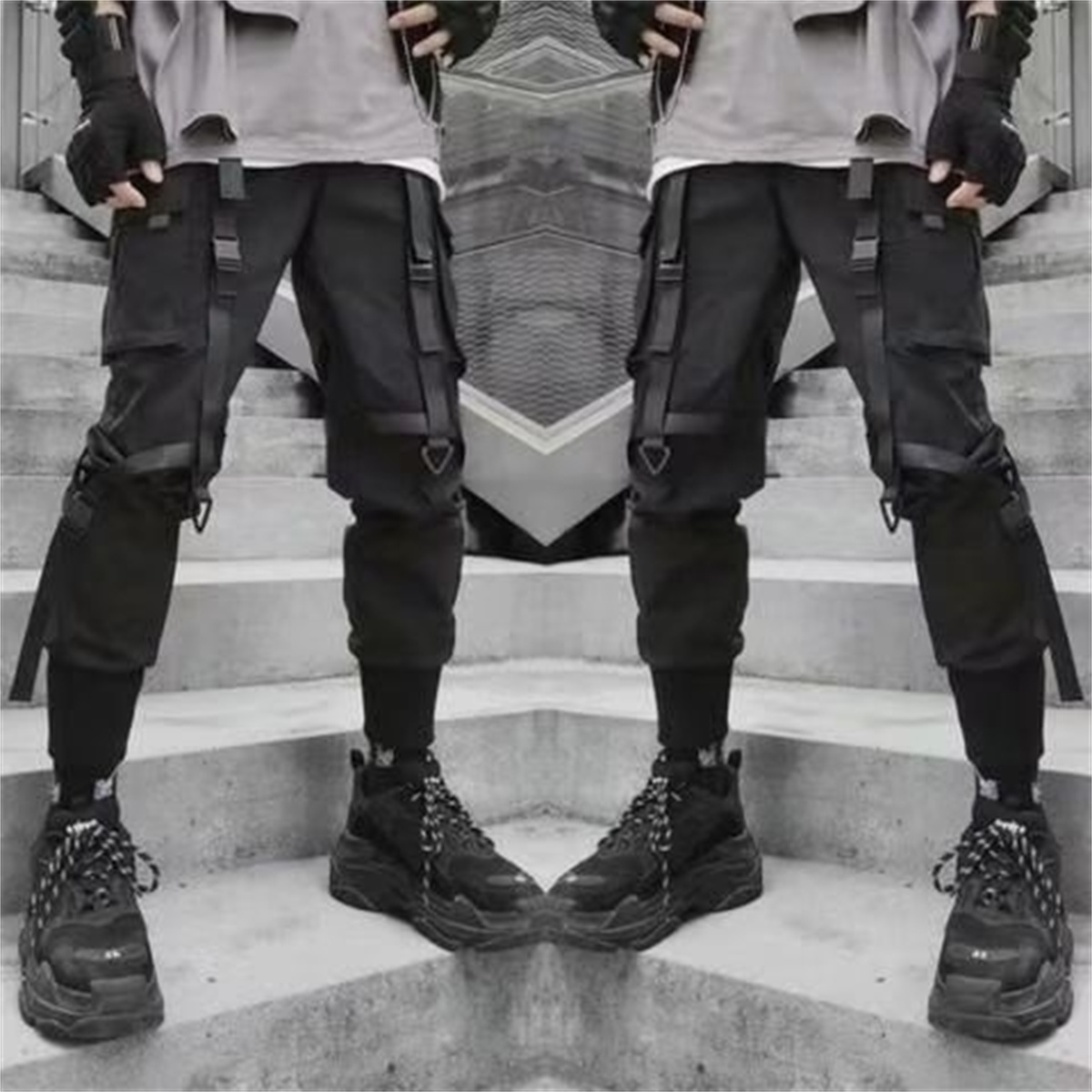 Calças Cargo Masculinas Haraju - Techwear Pants Tactical avaliação e preço