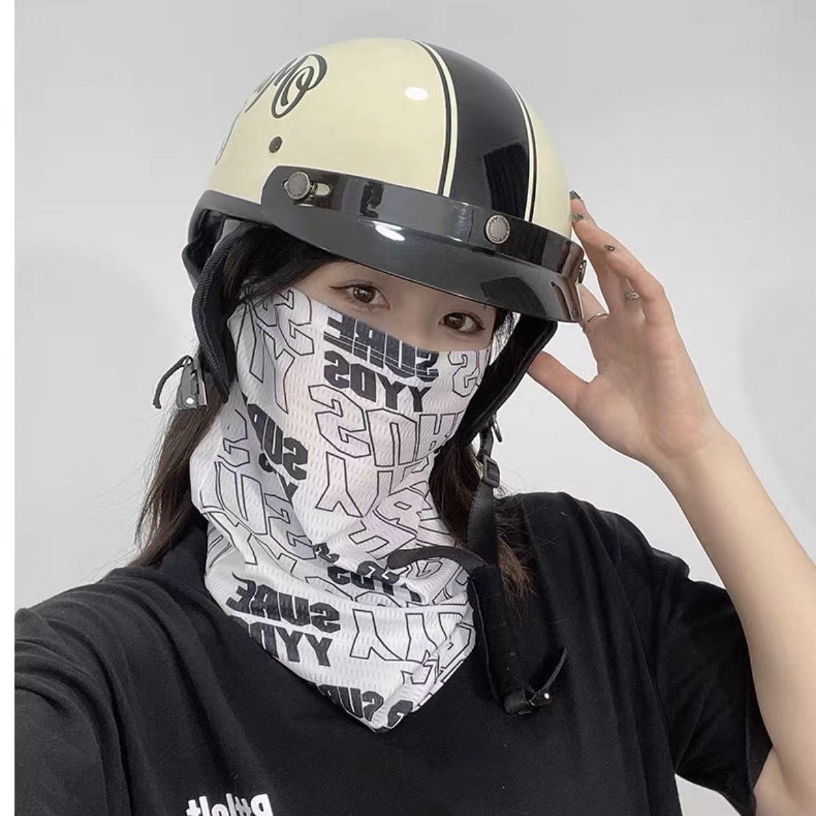 Máscara de proteção solar para - Street Fashion Rings avaliação e preço