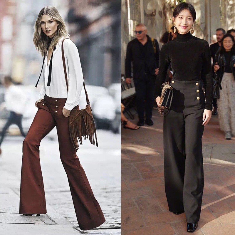 Calças Femininas de Moda com C - Street Fashion Milan avaliação e preço