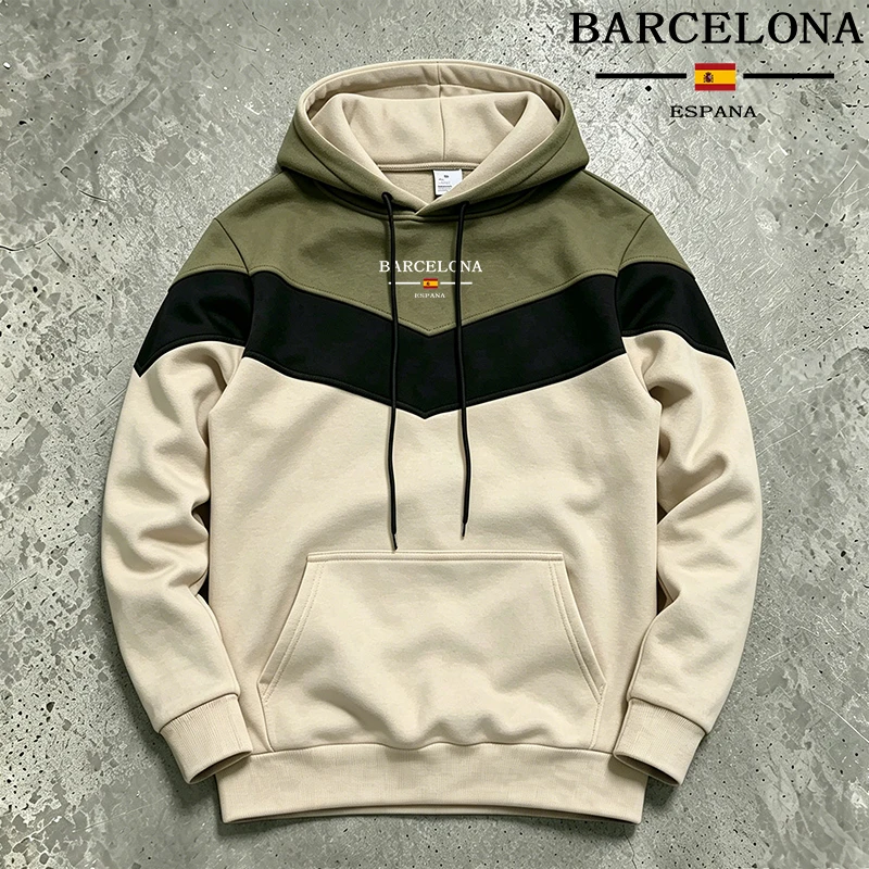 Moletom Masculino Casual com C - Street Fashion In Spain avaliação e preço