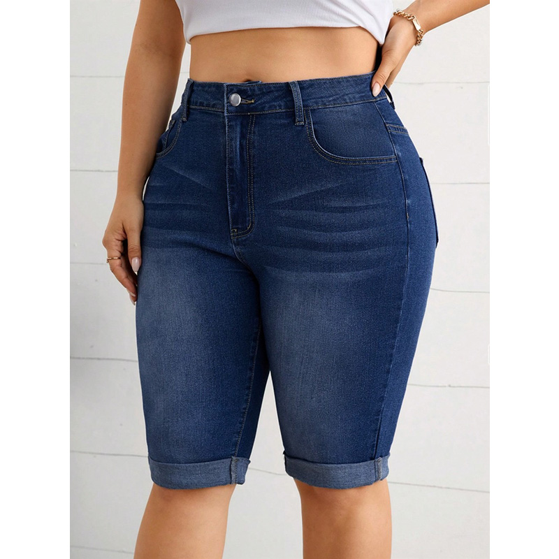Calça Jeans Feminina Benuynffy - Street Fashion Plus Size avaliação e preço