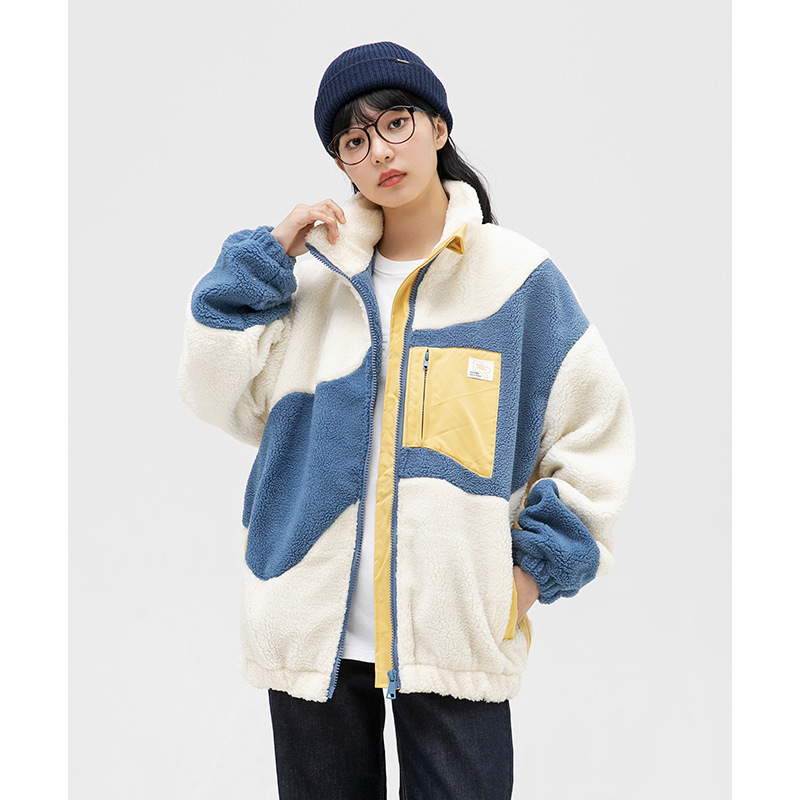 Nova chegada inverno lambswool - Coach Jacket Bomber avaliação e preço