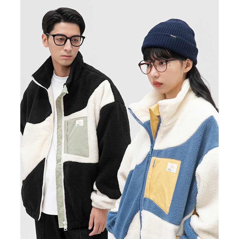 Nova chegada inverno lambswool - Coach Jacket Bomber avaliação e preço