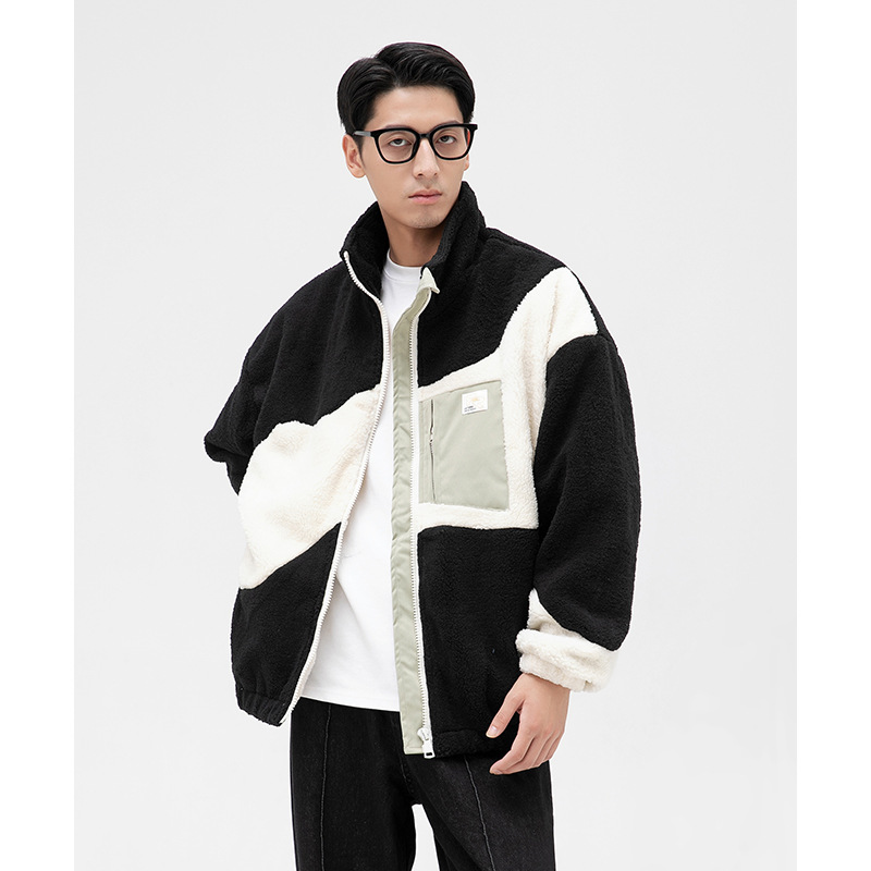 Nova chegada inverno lambswool - Coach Jacket Bomber avaliação e preço