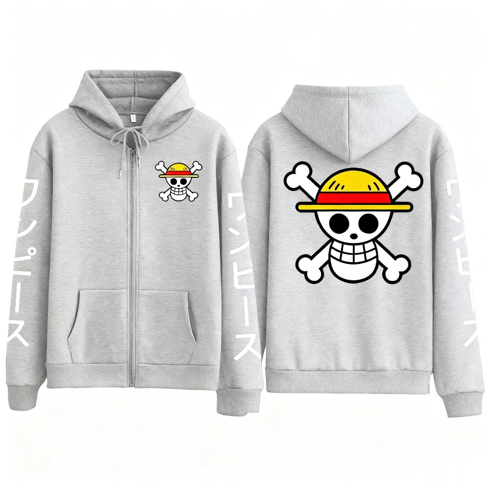 Novo oversized uma peça luffy  - Street Fashion Jacket Men avaliação e preço