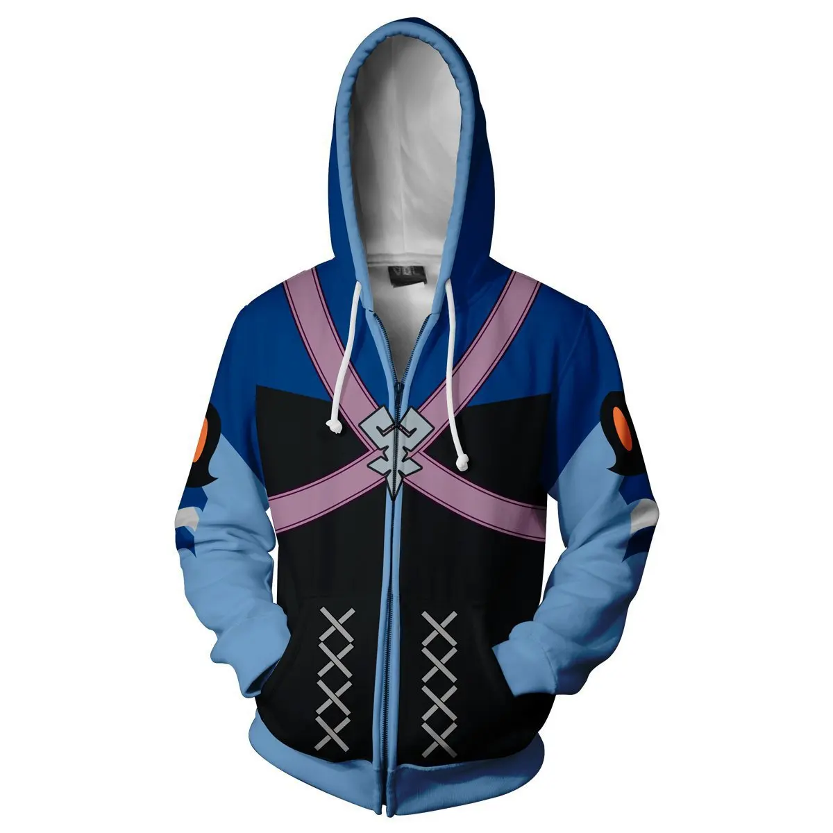 Kingdom Hearts Hoodie Anime Jo - Street Fashion Jacket Men avaliação e preço