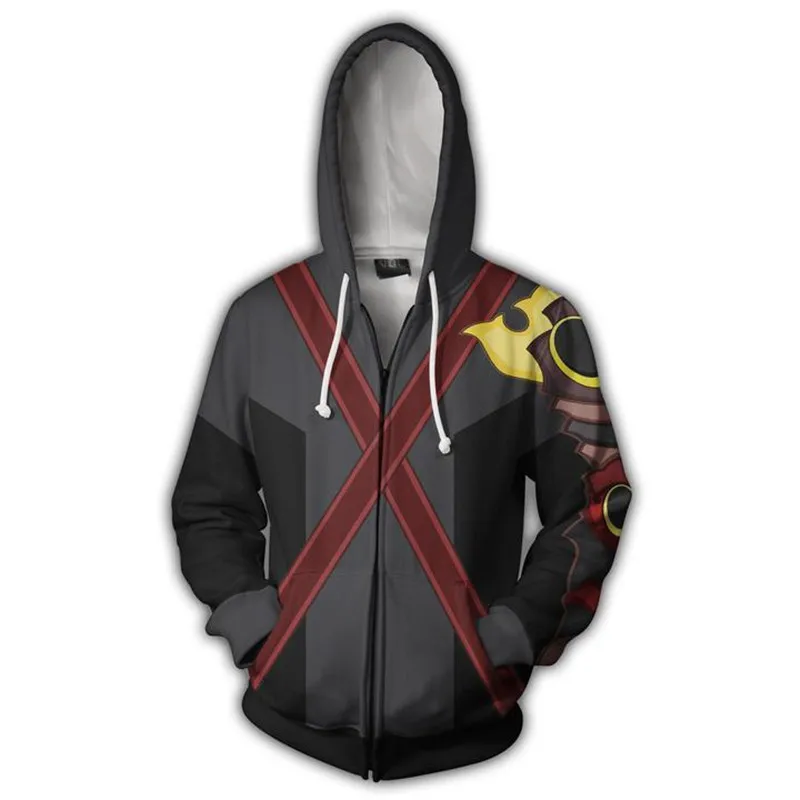 Kingdom Hearts Hoodie Anime Jo - Street Fashion Jacket Men avaliação e preço