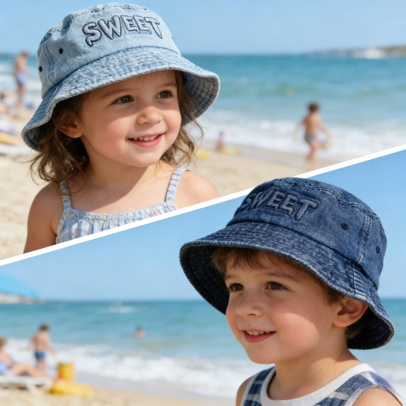 Chapéu de Sol Infantil Retrô J - Street Fashion Kids avaliação e preço