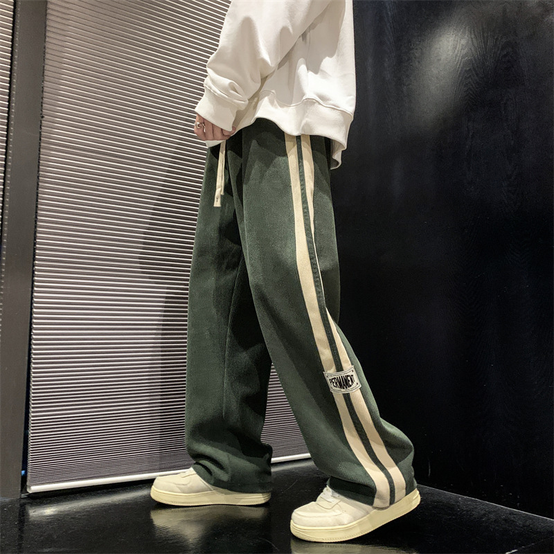 2024 calças casuais masculinas - Street Fashion Korea avaliação e preço