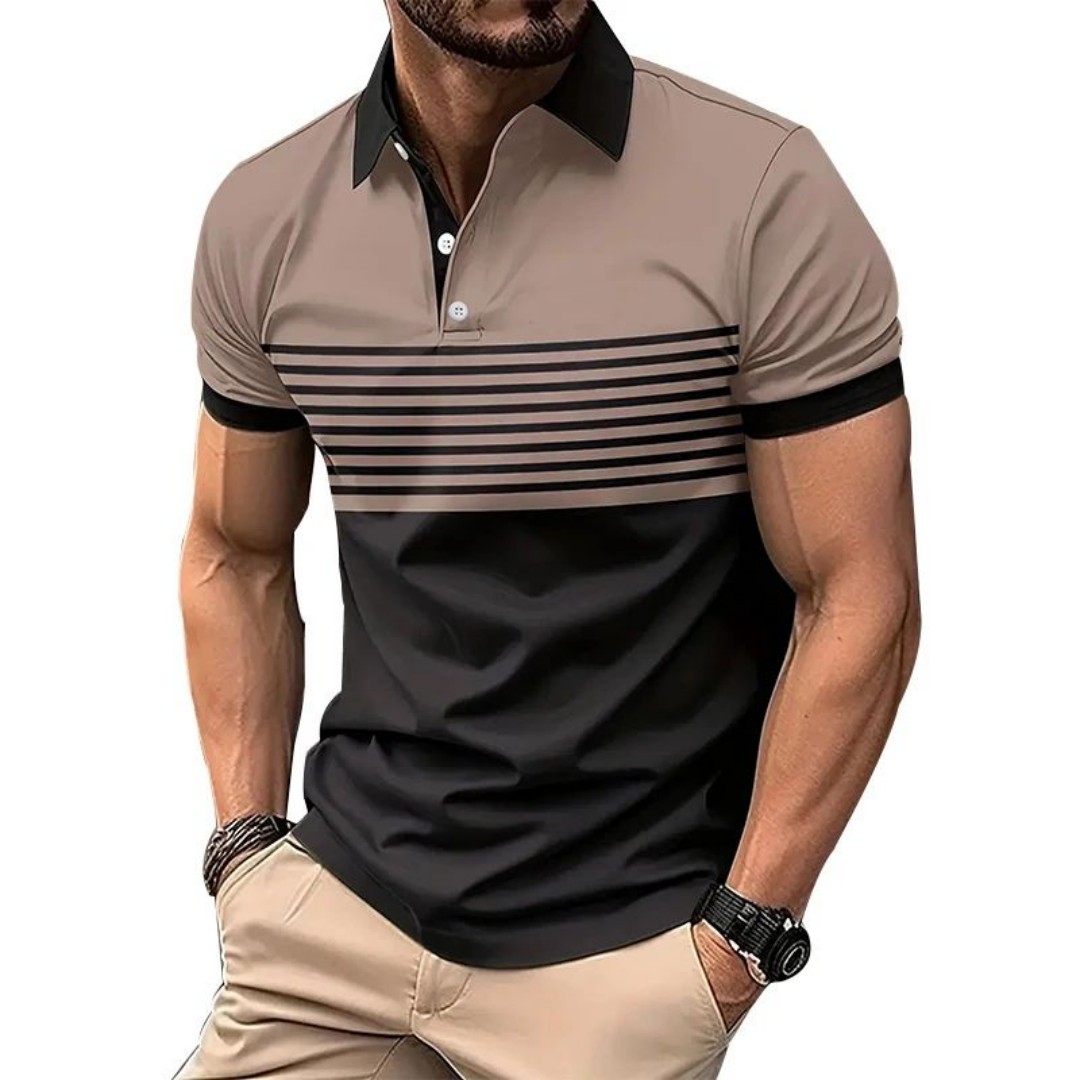 A nova camisa POLO masculina d - Street Fashion Men 2025 avaliação e preço