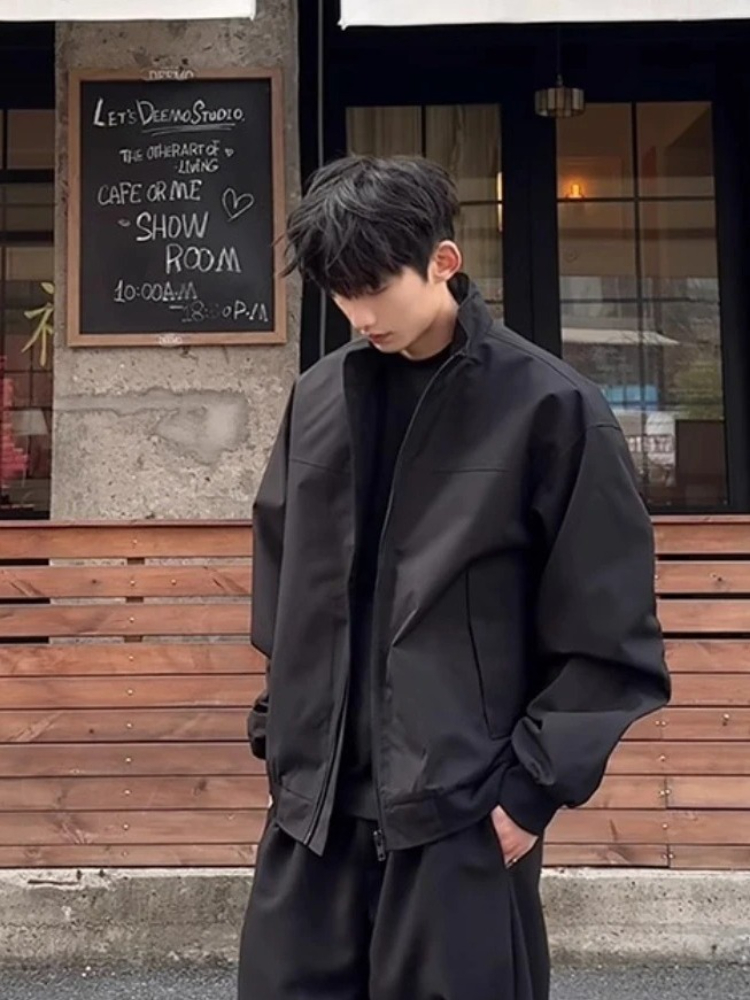 Homens sólido treinador jaquet - Coach Jacket Bomber avaliação e preço