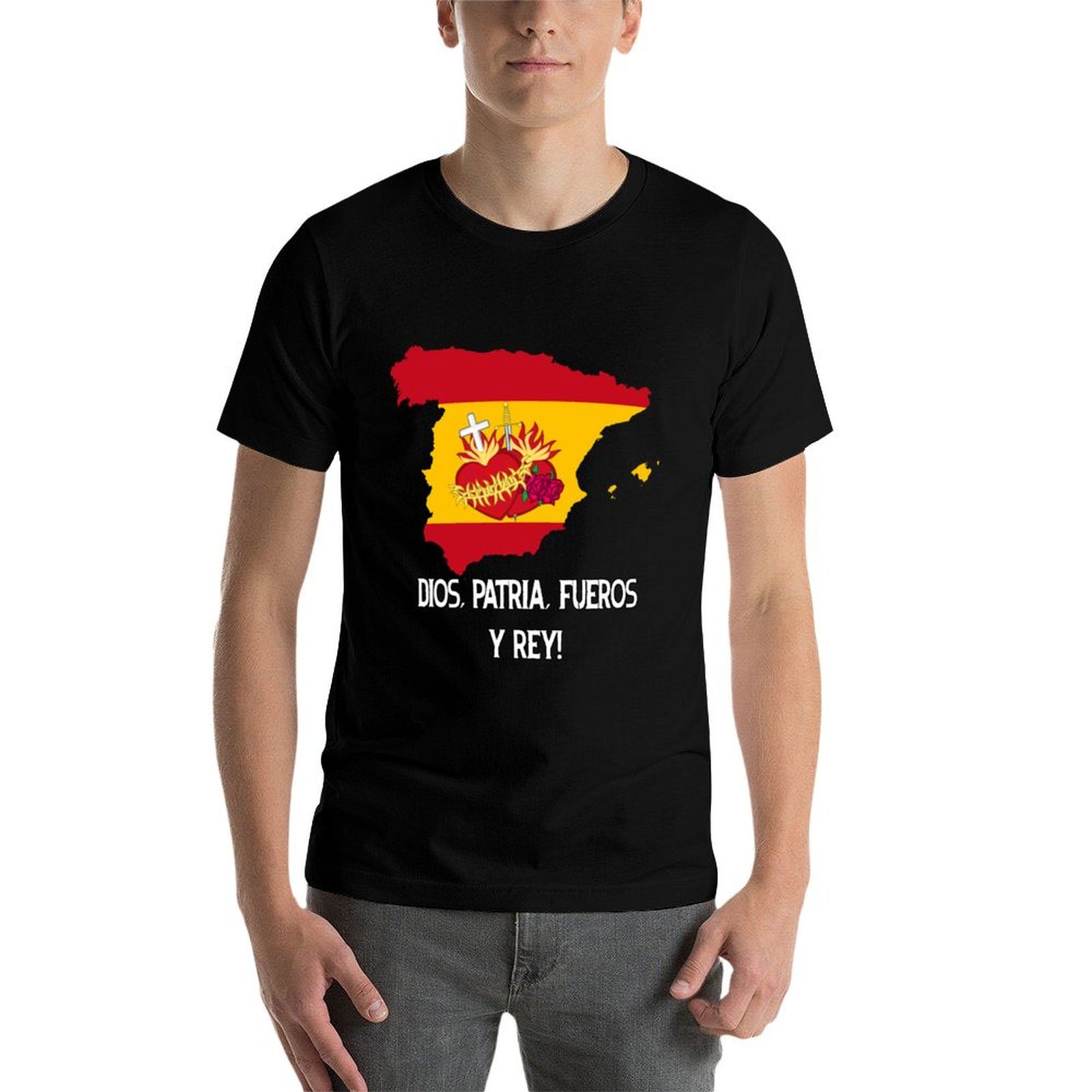 Camiseta católica da Espanha,  - Street Fashion In Spain avaliação e preço