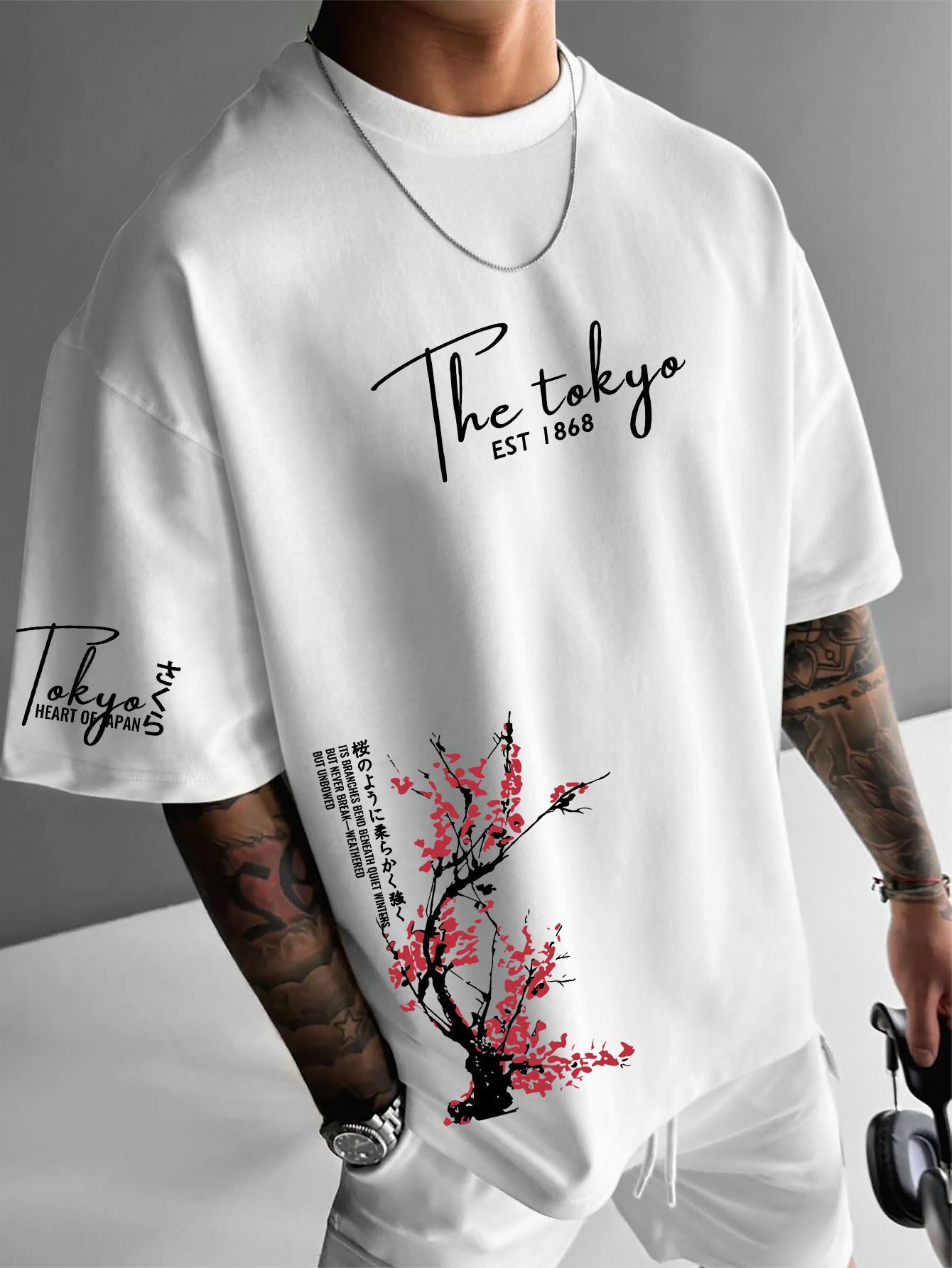 Camiseta Masculina de Manga Cu - Street Fashion Shibuya avaliação e preço