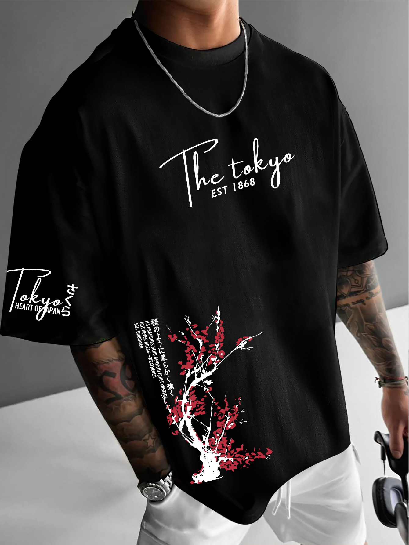 Camiseta Masculina de Manga Cu - Street Fashion Shibuya avaliação e preço