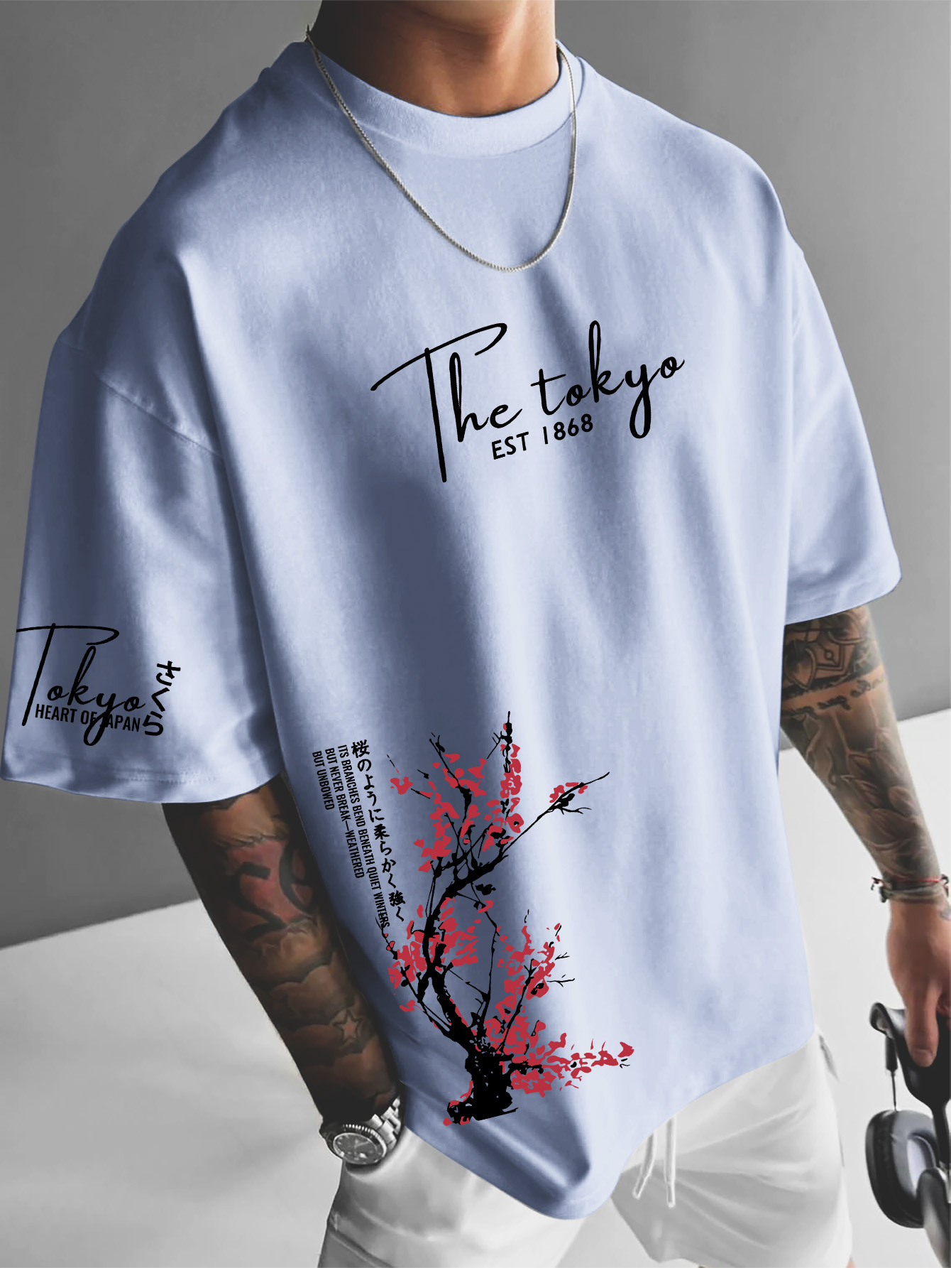 Camiseta Masculina de Manga Cu - Street Fashion Shibuya avaliação e preço