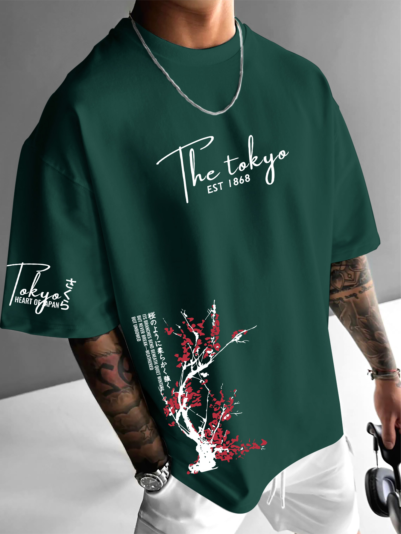 Camiseta Masculina de Manga Cu - Street Fashion Shibuya avaliação e preço