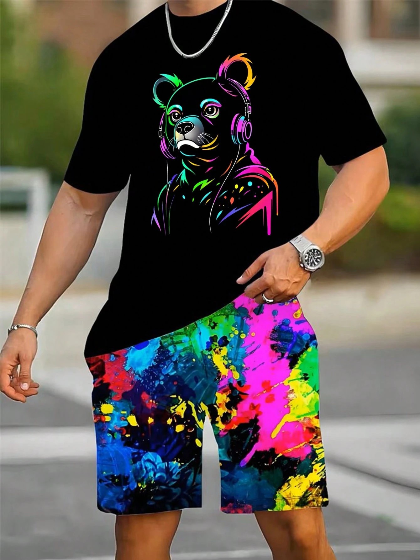 Conjunto Masculino de Verão 20 - Street Fashion Summer 2026 avaliação e preço