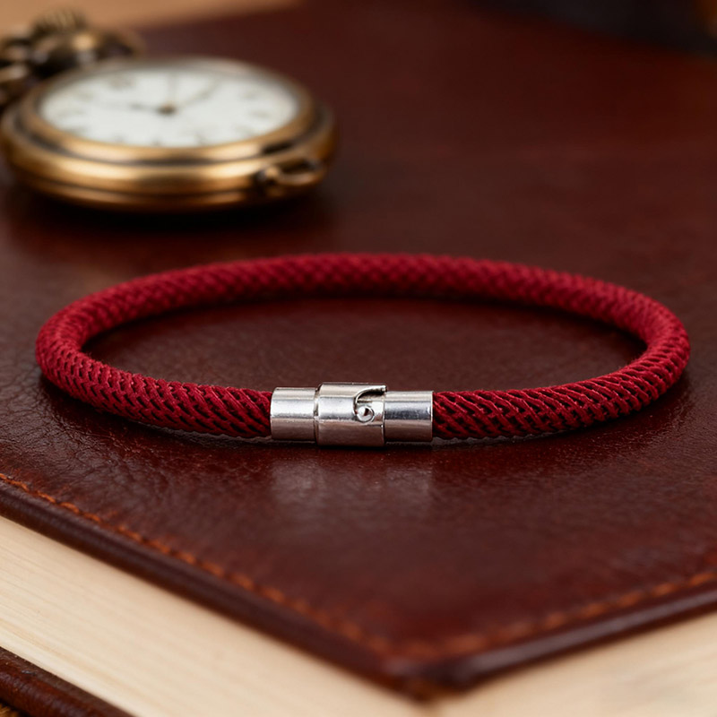 Pulseira de corda artesanal de - Street Fashion Milan avaliação e preço